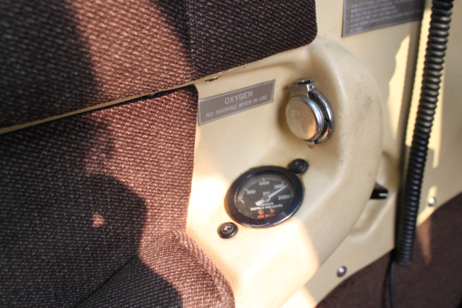 1984 Mooney M20K 231 Special Edition - O2 Gage